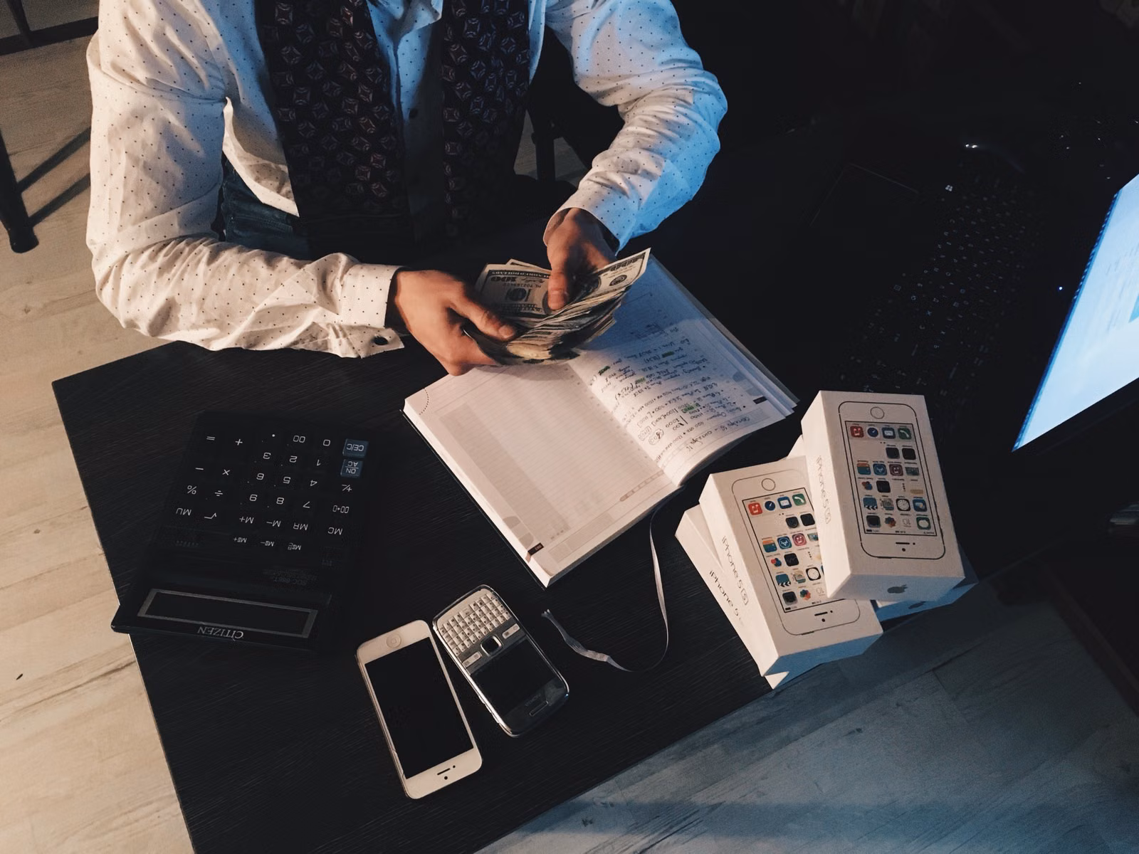 organized business receipts